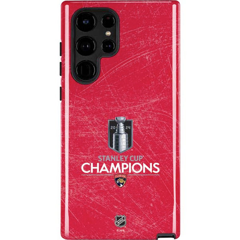 NHL 2024 Stanley Cup Champions Panthers Galaxy S22 Ultra Pro Case